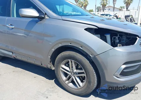 2017 Hyundai Santa Fe Sport 2.4L from USA, damaged, VIN 5XYZT3LB3HG432830